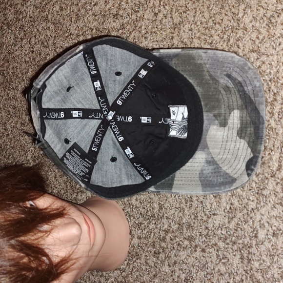 New Era 9Twenty MLS Minnesota United FC Camo Strapback Hat Rare - Picture 8 of 11